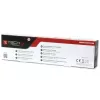 Techly I-CASE STRIP-16SH Steckdosenleiste (PDU) 6 AC-Ausgänge 1.5HE Schwarz, Silber
