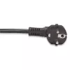 Techly I-CASE STRIP-16SH Steckdosenleiste (PDU) 6 AC-Ausgänge 1.5HE Schwarz, Silber