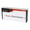 Power Bar Techly Universal Power Strip Rack 10 Zoll 4 Steckdosen Schuko-Stecker Schwarz Silber 1U