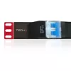 Techly I-CASE STRIP-61UD power distribution unit (PDU) 6 AC outlet(s) 1U Schwarz, Red