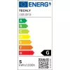 LED-Systemleuchte Techly I-CASE LIGHT-06 Weiß Aluminium 100-240V