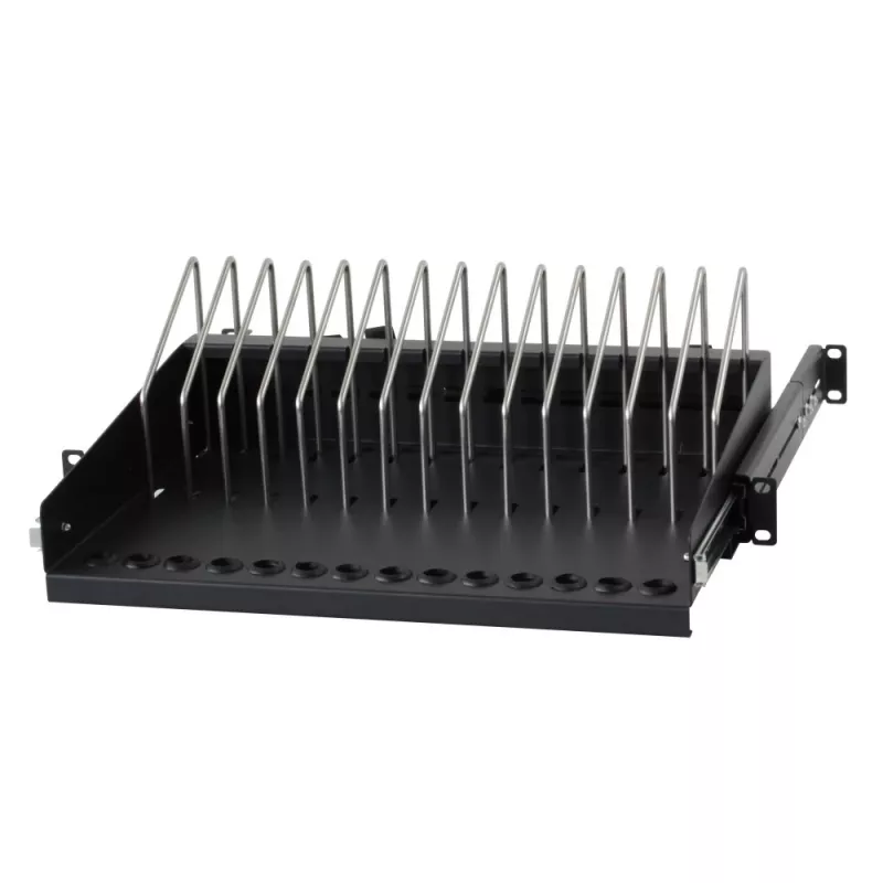Rack-Ablage Techly I-CABINET-TRAY14BK Schwarz 4U 19 Zoll