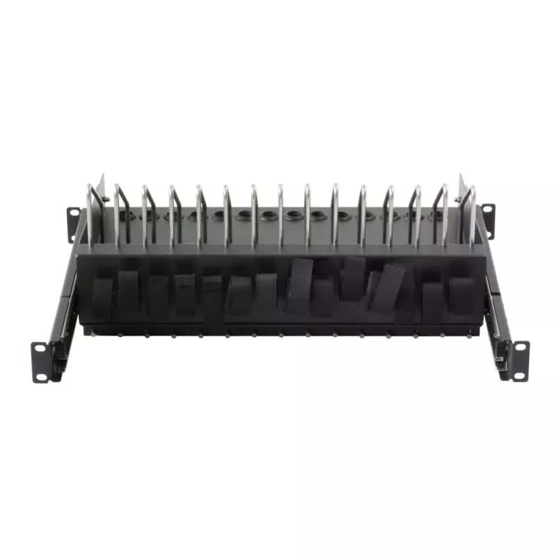 Rack-Ablage Techly I-CABINET-TRAY14BK Schwarz 4U 19 Zoll