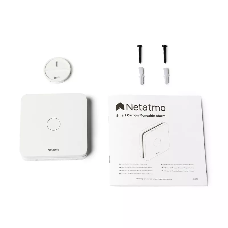 Kohlenmonoxidmelder Netatmo Smart Carbon Monoxide Alarm