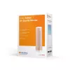 Innenraumluftqualitätsmonitor Netatmo Smart Indoor Air Quality Monitor — CO2 0–5000 ppm, Temperatur 0–50 °C, Lärm, WLAN/Bluetooth, Netzbetrieb, Aluminium, Roségold