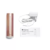 Innenraumluftqualitätsmonitor Netatmo Smart Indoor Air Quality Monitor — CO2 0–5000 ppm, Temperatur 0–50 °C, Lärm, WLAN/Bluetooth, Netzbetrieb, Aluminium, Roségold