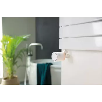 Netatmo Starter Pack - Smart Radiator Valves, Weiß, 0 - 50 °C, 2400 MHz, 100 m, 5 - 30 °C, °C
