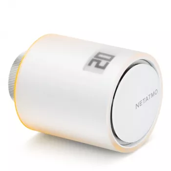 Netatmo Starter Pack - Smart Radiator Valves, Weiß, 0 - 50 °C, 2400 MHz, 100 m, 5 - 30 °C, °C