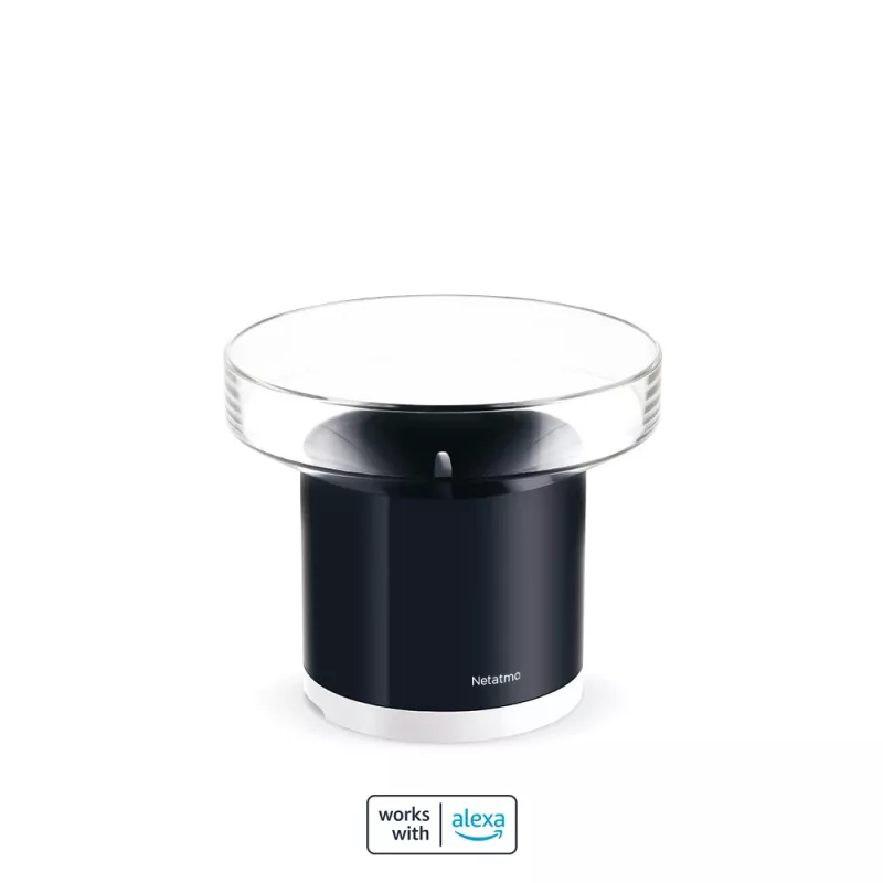 Netatmo Smart Regenmesser, Batterie, AAA, 1,5 V, 130 mm, 130 mm, 110 mm