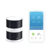 Netatmo Smart Anemometer, Windgeschwindigkeit, Kabellos, Wi-Fi, 0 - 45 m/s, 100 m, Schwarz, Transparent