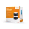Netatmo Smart Anemometer, Windgeschwindigkeit, Kabellos, Wi-Fi, 0 - 45 m/s, 100 m, Schwarz, Transparent