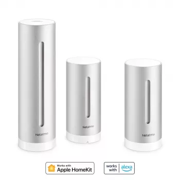 Netatmo Indoor Pack „Smart Home Wetterstation + Zusätzliches Smart Indoor Modul“