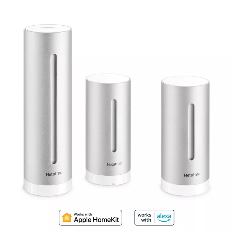 Netatmo Indoor Pack „Smart Home Wetterstation + Zusätzliches Smart Indoor Modul“