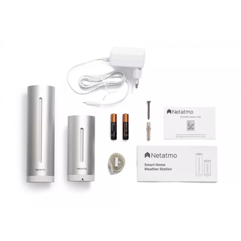 Netatmo Indoor Pack „Smart Home Wetterstation + Zusätzliches Smart Indoor Modul“
