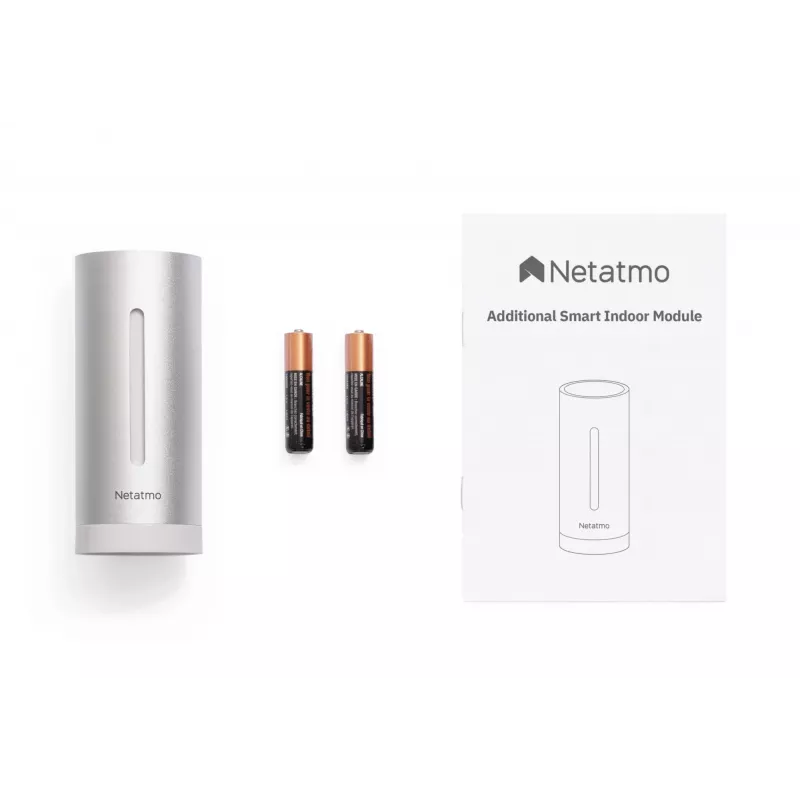 Netatmo Indoor Pack „Smart Home Wetterstation + Zusätzliches Smart Indoor Modul“