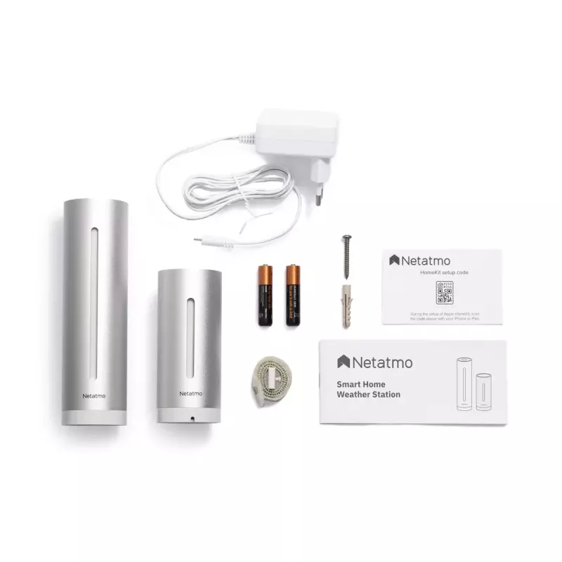 Netatmo Rain Pack „Smart Home Wetterstation + Smart Regenmesser“