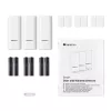 Tür-/Fenstersensor Netatmo DTG-EC kabellos wetterfest 3 V (2×AAA), Reichweite 80 m, weiß, Set mit 3 Stück