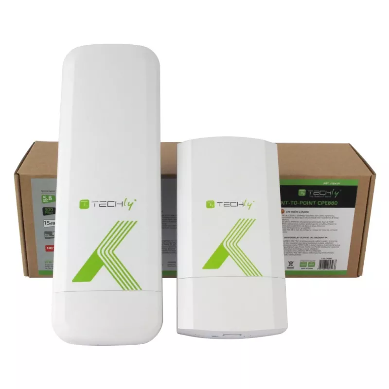Point-to-Point CPE Techly I-WL-CPE880 5,8 GHz Wi-Fi Standard