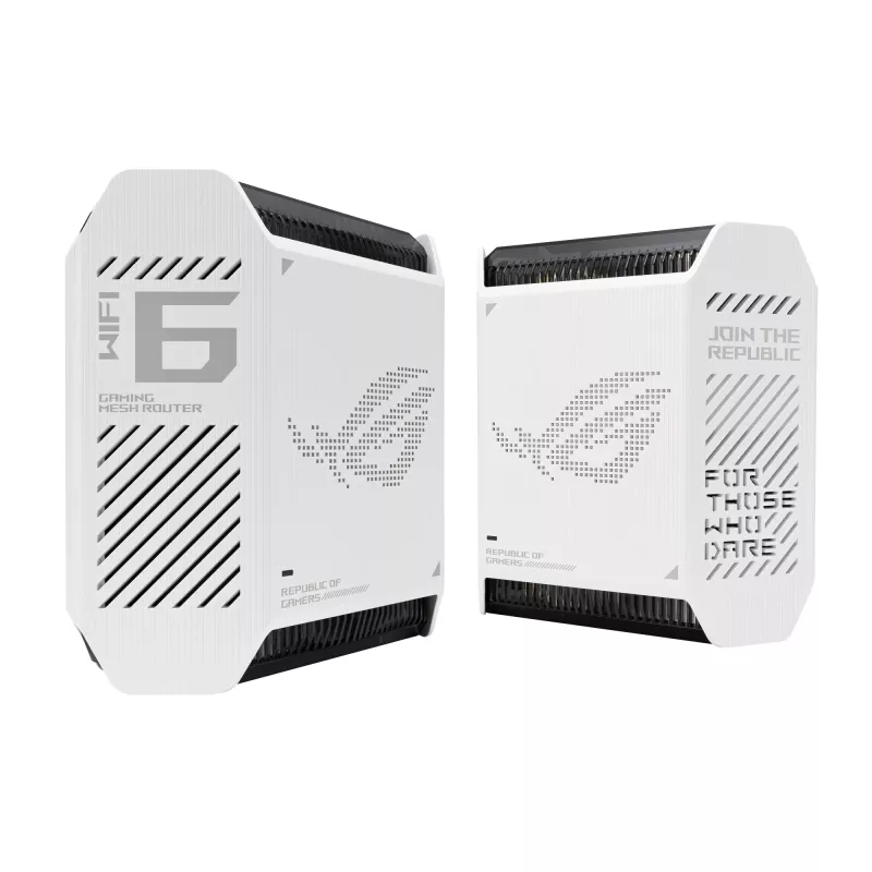 ASUS ROG Rapture GT6 (W-2-PK) Tri-Band (2,4 GHz / 5 GHz / 5 GHz) Wi-Fi 6 (802.11ax) Weiß 4 Intern