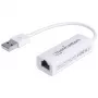 Manhattan USB-A Fast Ethernet Adapter, 10/100 Mbit/s Netzwerk, 480 Mbit/s (USB 2.0), Hi-Speed USB, RJ45, Weiß, drei Jahre Garantie