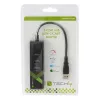 Techly IDATA USB-ETGIGA-3U2 Laptop-Dock/Port-Replikator USB 3.2 Gen 1 (3.1 Gen 1) Typ-A Schwarz