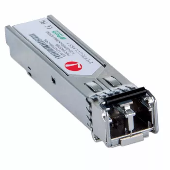 Intellinet Transceiver-Modul Optisch, Gigabit Fiber SFP Mini-GBIC, 1000Base-Sx (LC) Multi-Mode-Port, 550 m, Wellenlänge 850 nm, Ethernet, Fibre, MSA-konform, Äquivalent zu Cisco GLC-SX-MM, Drei Jahre Garantie