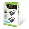 Techly IUSB-EXTENDTY2 Kabeladapter RJ-45 USB 2.0 Typ-A schwarz