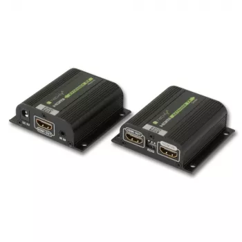 Techly IDATA EXT-E70POED AV-Extender AV-Sender & -Empfänger Schwarz