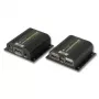 Techly IDATA EXT-E70POED AV-Extender AV-Sender & -Empfänger Schwarz