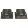 Techly IDATA EXT-E70POED AV-Extender AV-Sender & -Empfänger Schwarz