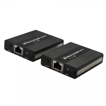 Techly IDATA EXT-E71 AV-Extender AV-Sender & -Empfänger Schwarz