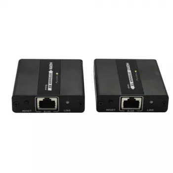 Techly IDATA EXT-E71 AV-Extender AV-Sender & -Empfänger Schwarz