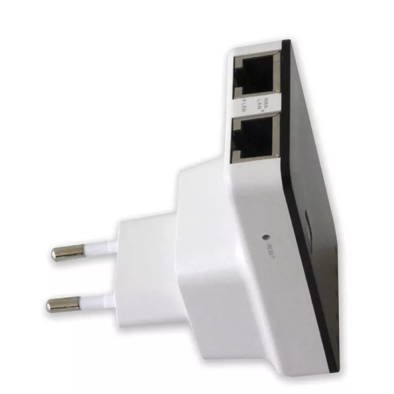 Techly Wandsteckdosen-WLAN-Router 300N Wi-Fi 4