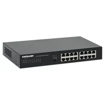 Unmanaged Switch Manhattan 561815 16 Ports Gigabit Ethernet 10/100/1000