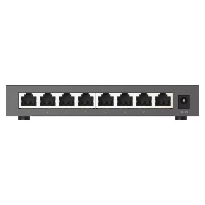 QNAP QSW-1108-8T-R2 Netzwerk-Switch Unmanaged 2.5G Ethernet (100/1000/2500) Desktop Schwarz
