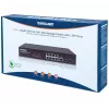 Managed Switch Intellinet 8-Port Gigabit Ethernet PoE+ mit 2 SFP Ports