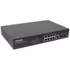 Managed Switch Intellinet 8-Port Gigabit Ethernet PoE+ mit 2 SFP Ports