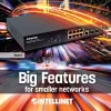 Managed Switch Intellinet 8-Port Gigabit Ethernet PoE+ mit 2 SFP Ports
