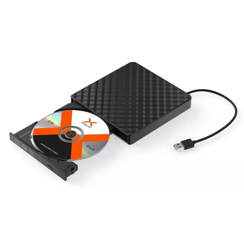 Externes optisches DVD-Laufwerk KRUX KRX0071 USB 3.0 Portable — DVD±RW, USB-gespeist