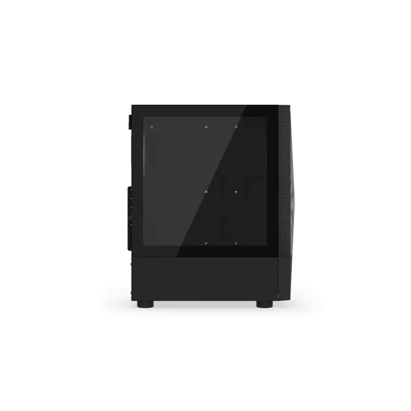 PC-Gehäuse KRUX VAKO KRX0132 ATX schwarz — gehärtetes Glas, RGB, unterstützt Mini‑ATX, GPU bis zu 31 cm, CPU-Kühler bis zu 15,9 cm