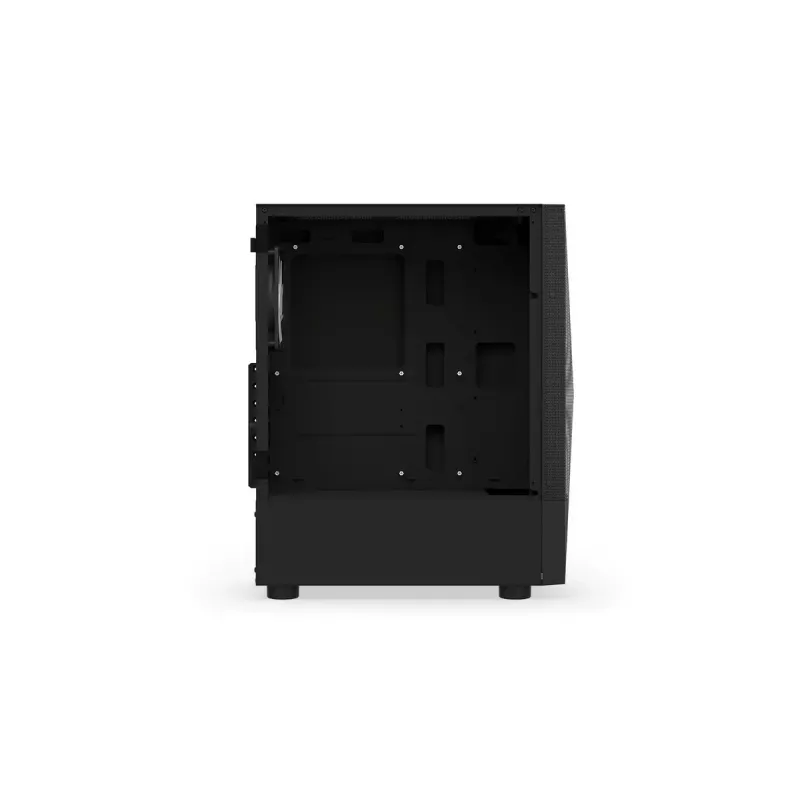 PC-Gehäuse KRUX VAKO KRX0132 ATX schwarz — gehärtetes Glas, RGB, unterstützt Mini‑ATX, GPU bis zu 31 cm, CPU-Kühler bis zu 15,9 cm