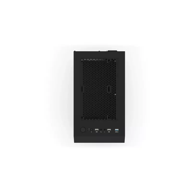 PC-Gehäuse KRUX VAKO KRX0132 ATX schwarz — gehärtetes Glas, RGB, unterstützt Mini‑ATX, GPU bis zu 31 cm, CPU-Kühler bis zu 15,9 cm