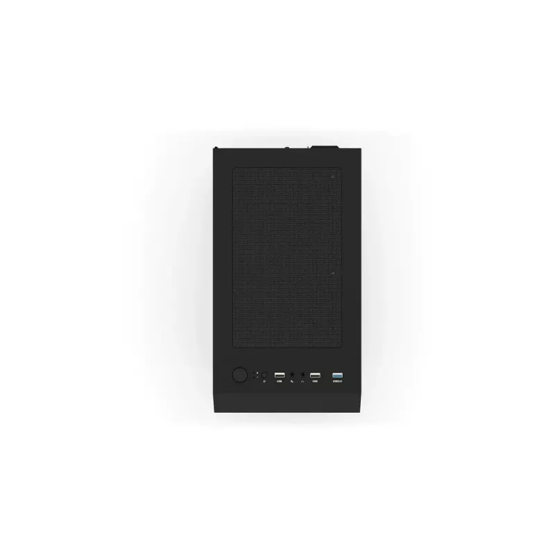 PC-Gehäuse KRUX VAKO KRX0132 ATX schwarz — gehärtetes Glas, RGB, unterstützt Mini‑ATX, GPU bis zu 31 cm, CPU-Kühler bis zu 15,9 cm