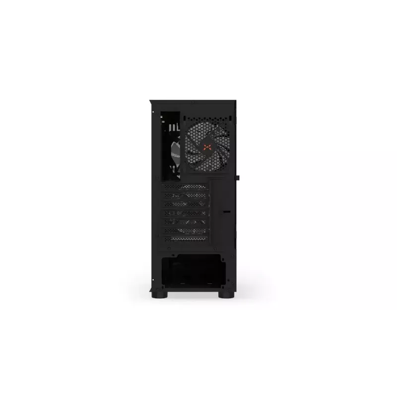 PC-Gehäuse KRUX VAKO KRX0132 ATX schwarz — gehärtetes Glas, RGB, unterstützt Mini‑ATX, GPU bis zu 31 cm, CPU-Kühler bis zu 15,9 cm