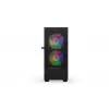 PC-Gehäuse KRUX VAKO KRX0132 ATX schwarz — gehärtetes Glas, RGB, unterstützt Mini‑ATX, GPU bis zu 31 cm, CPU-Kühler bis zu 15,9 cm