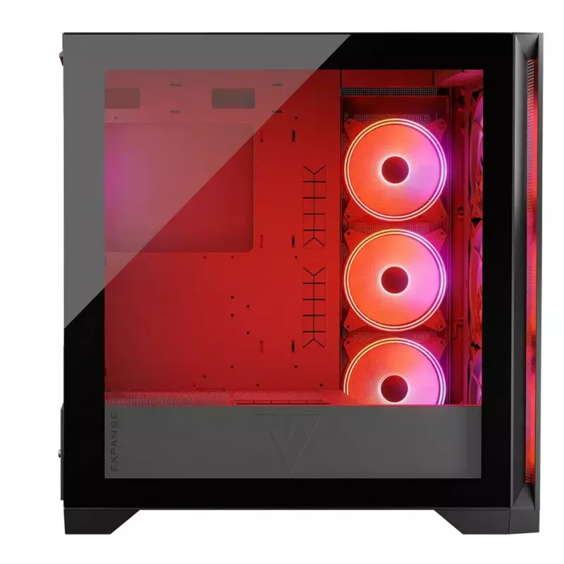 Modecom Volcano Expanse S Apex ARGB Midi-Gehäuse, Schwarz