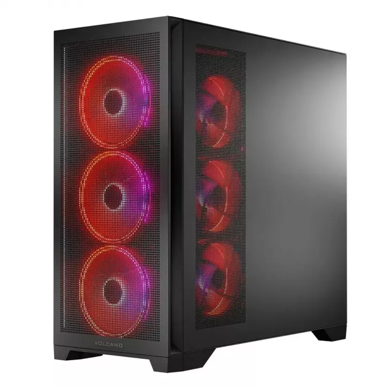 Modecom Volcano Expanse S Apex ARGB Midi-Gehäuse, Schwarz