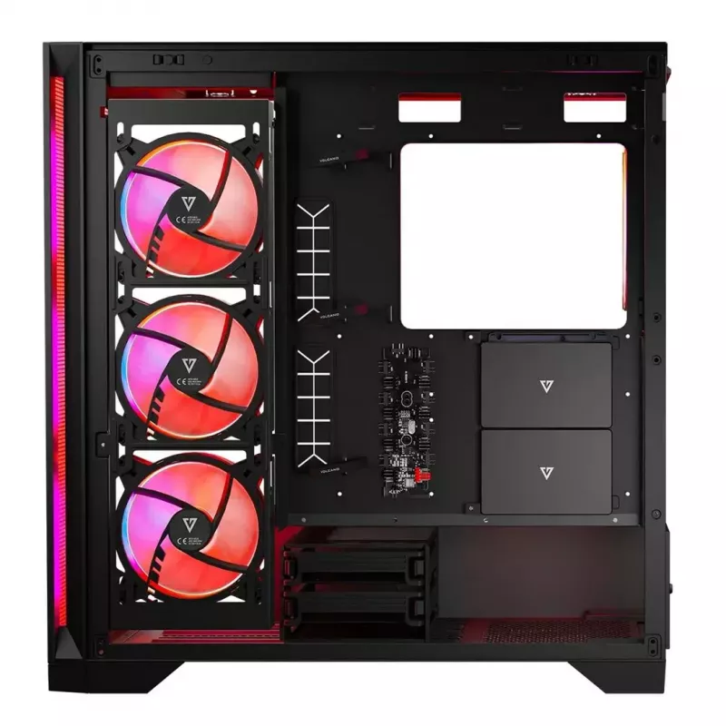 Modecom Volcano Expanse S Apex ARGB Midi-Gehäuse, Schwarz