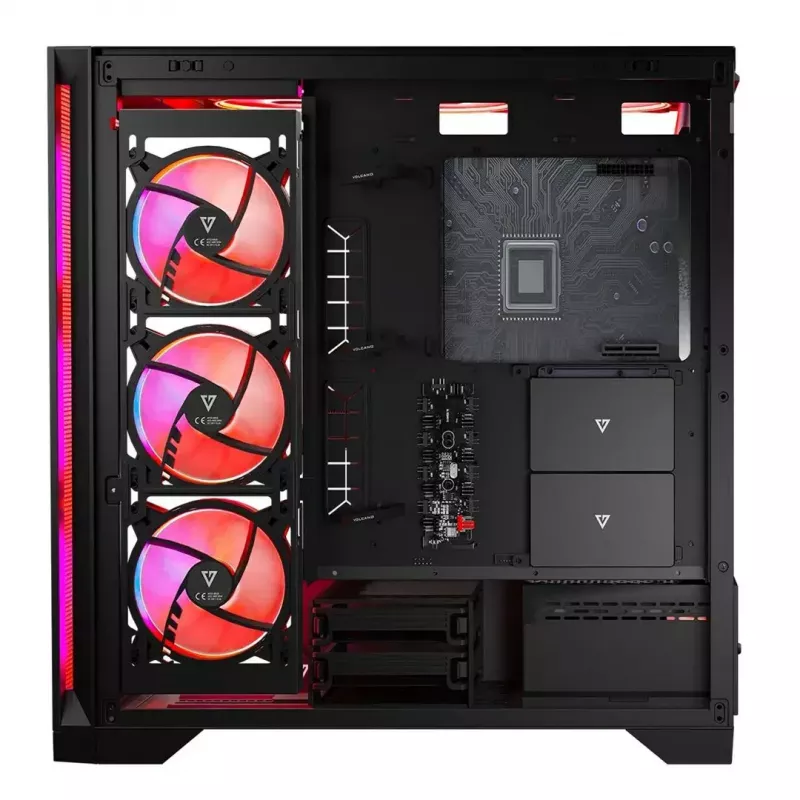 Modecom Volcano Expanse S Apex ARGB Midi-Gehäuse, Schwarz