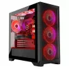 Modecom Volcano Expanse S Apex ARGB Midi-Gehäuse, Schwarz